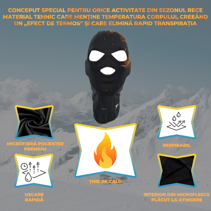 Cagula Bars M67-03 Air Negru [6]