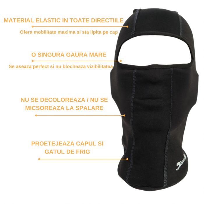 Cagula Bars Protect Negru [4]