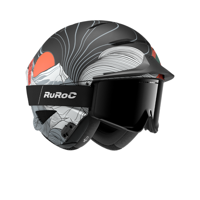 Casca Ruroc RG2-DX Fuji [6]