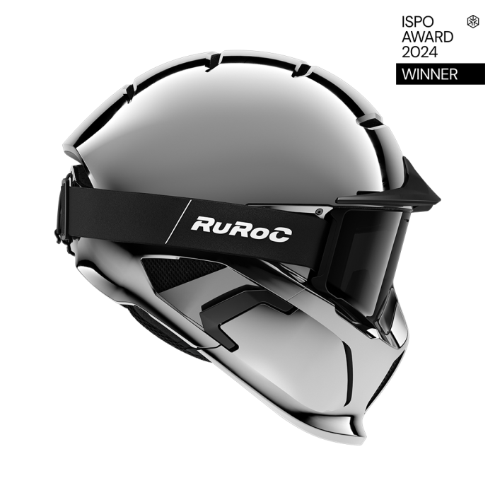 Casca Ruroc RG2-DX Chrome [1]