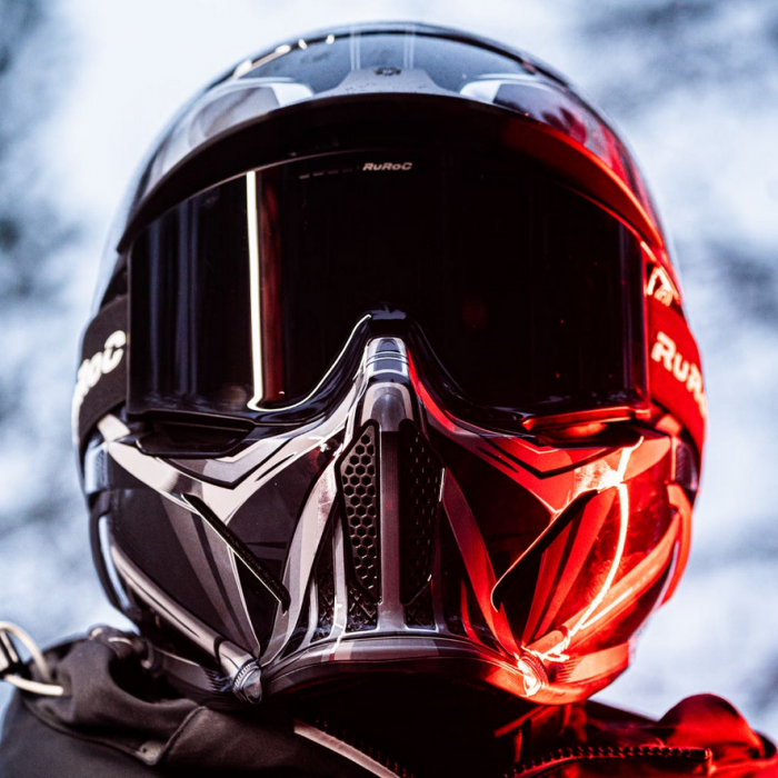 Casca Ruroc RG2-DX DARTH VADER [13]