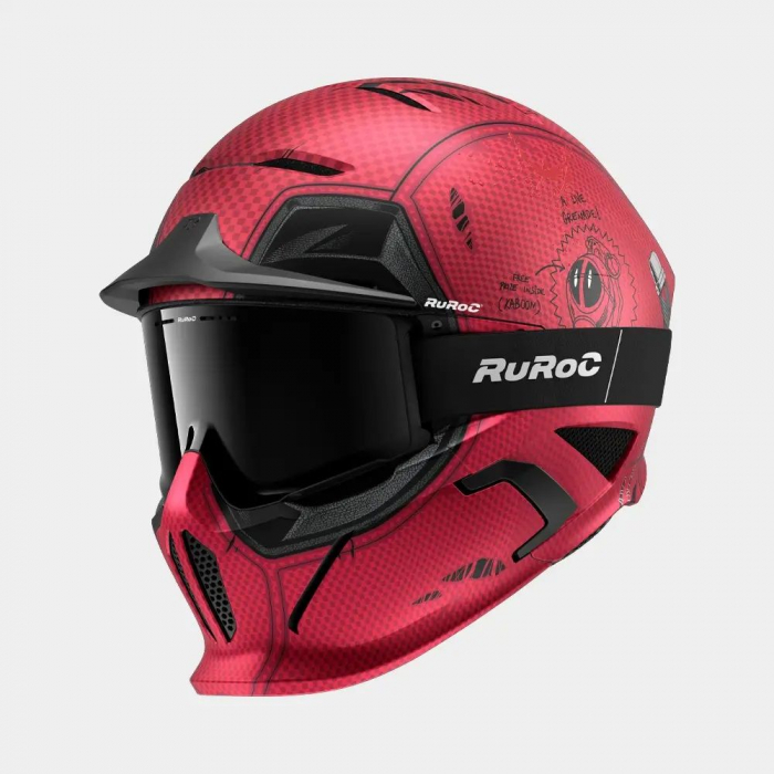 Casca Ruroc RG2-DX DEADPOOL [3]