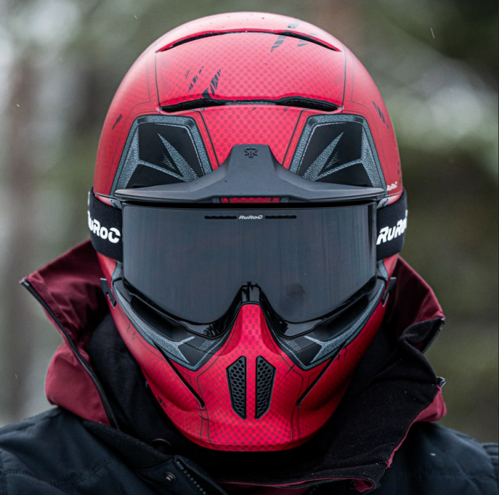 Casca Ruroc RG2-DX DEADPOOL [12]