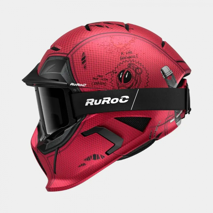 Casca Ruroc RG2-DX DEADPOOL [9]