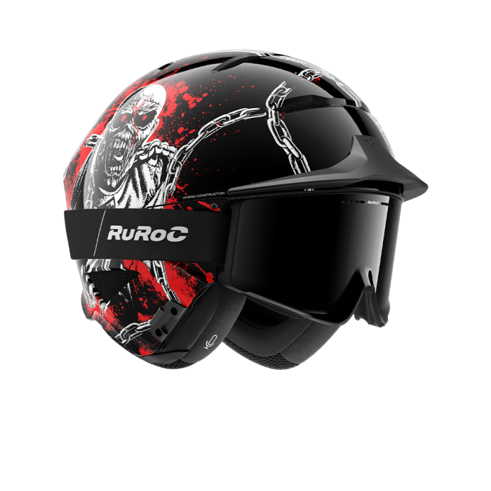 Casca Ruroc RG2 IRON Maiden [6]