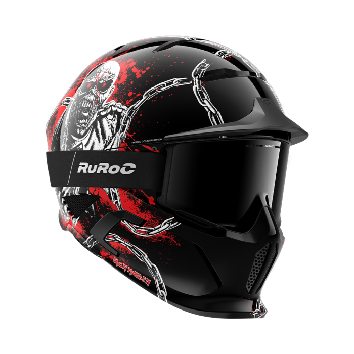 Casca Ruroc RG2 IRON Maiden [4]