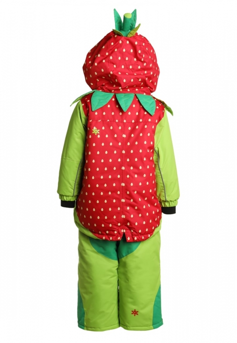 Costum schi Flashy Stars Strawberry [2]