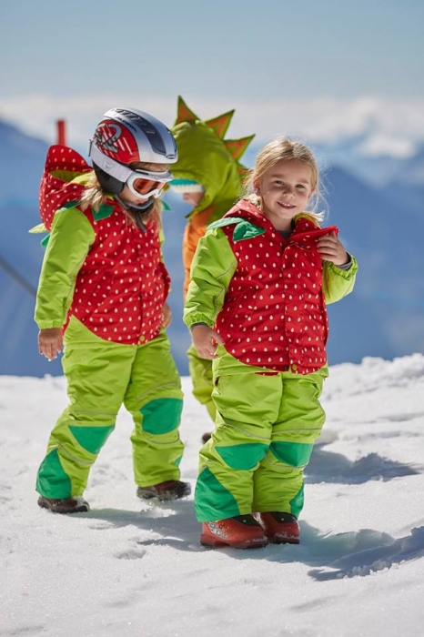 Costum schi Flashy Stars Strawberry [7]