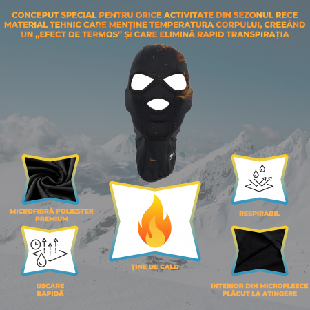 Cagula Bars M67-03 Air Negru [5]