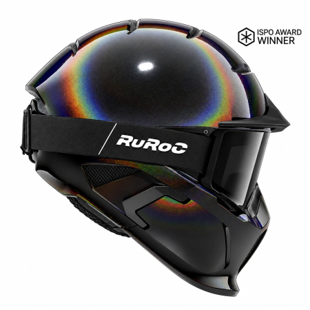 RG2 Colectia 2027 - Casca Ruroc RG2-DX Black Pearl