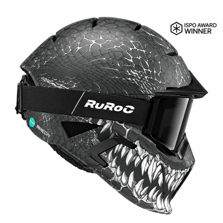 RG2 Colectia 2027 - Casca Ruroc RG2-DX Black Pearl