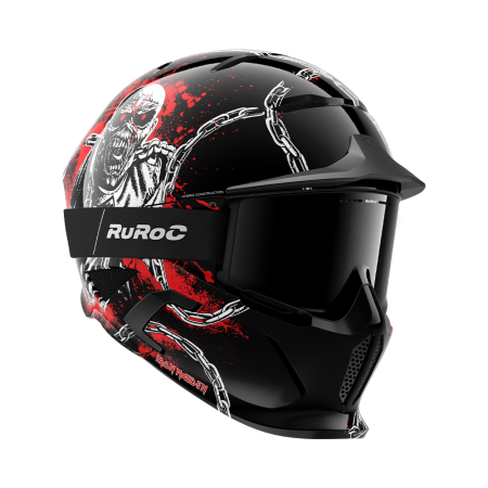 Casca Ruroc RG2 IRON Maiden [3]