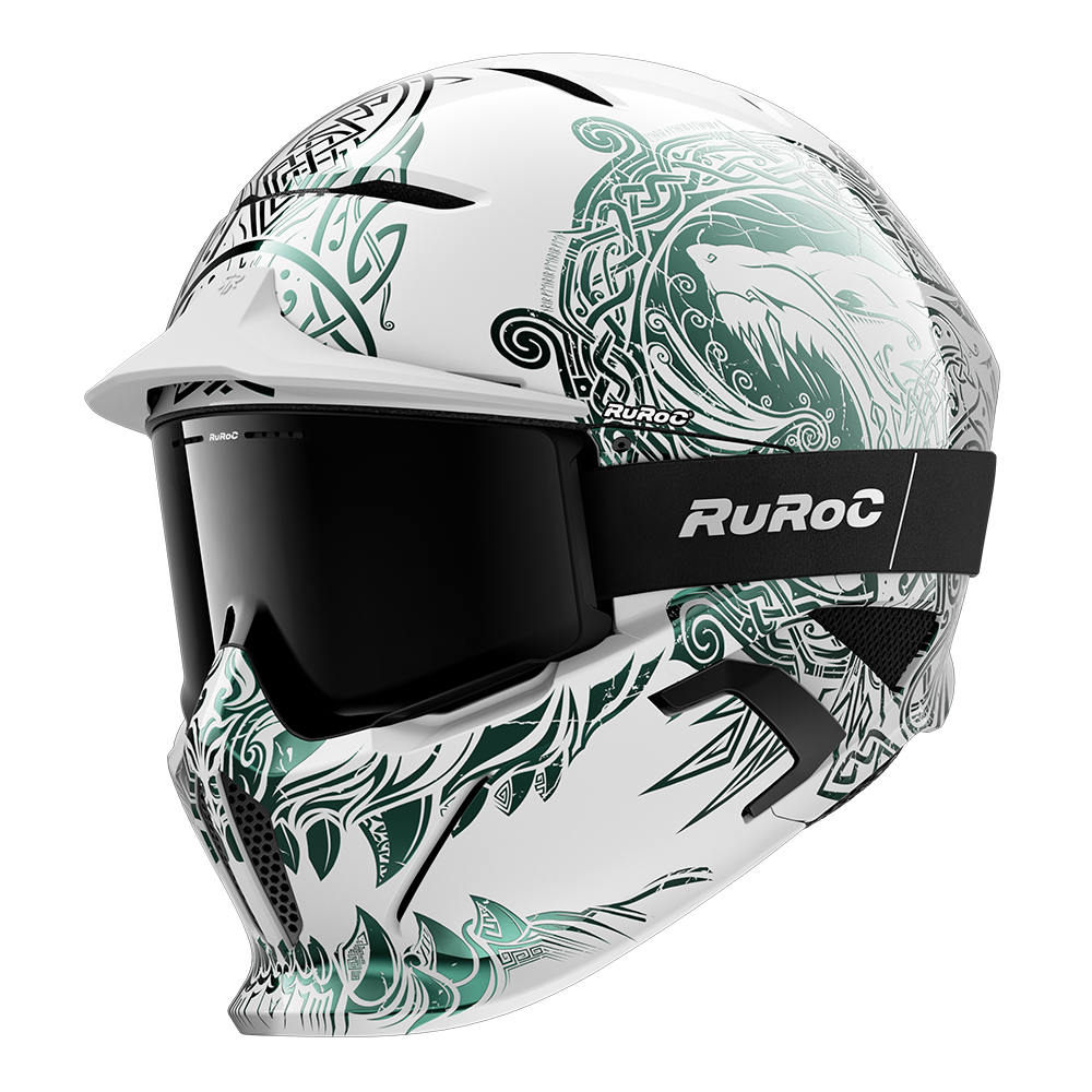 Casca Ruroc RG2-DX White Fenrir [3]