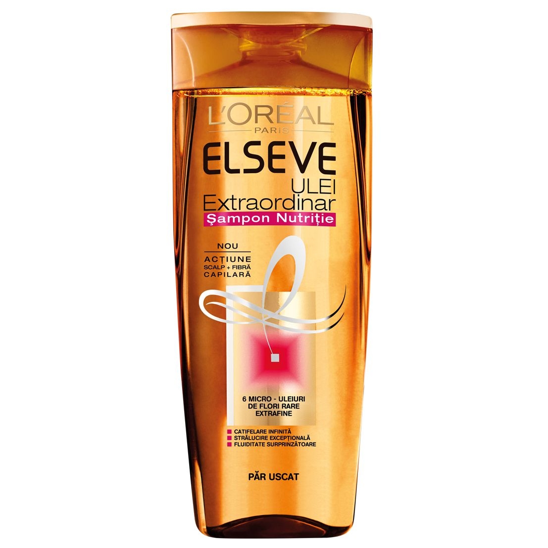 L Oreal Elseve Sampon 250 Ml Ulei Extraordinar Pentru Par Uscat
