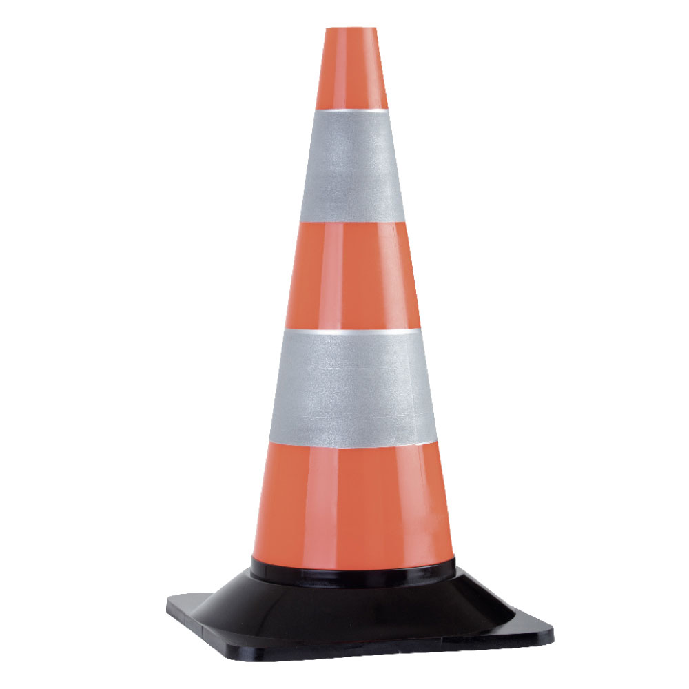 Semnalizare rutiera - Con de semnalizare h:50 cm baza:27 cm 640 g, art.T168