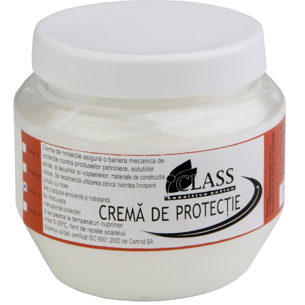 Curatenie si igiena - Crema protectie maini Class, 200gr/Cutie, 18 buc/bax, art.F039