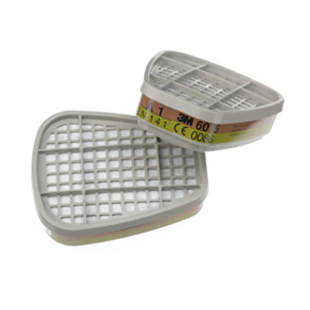 Protectie Respiratorie - Filtre de protectie respiratorie de tip A1 + Formaldehida 3M, art.6D26 (6075)
