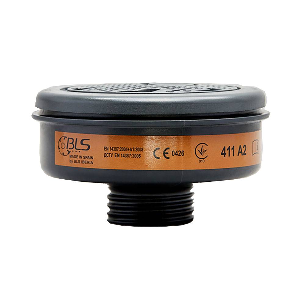 Protectie Respiratorie - Filtru de protectie respiratorie tip A2, BLS, art.D418 (411A2)