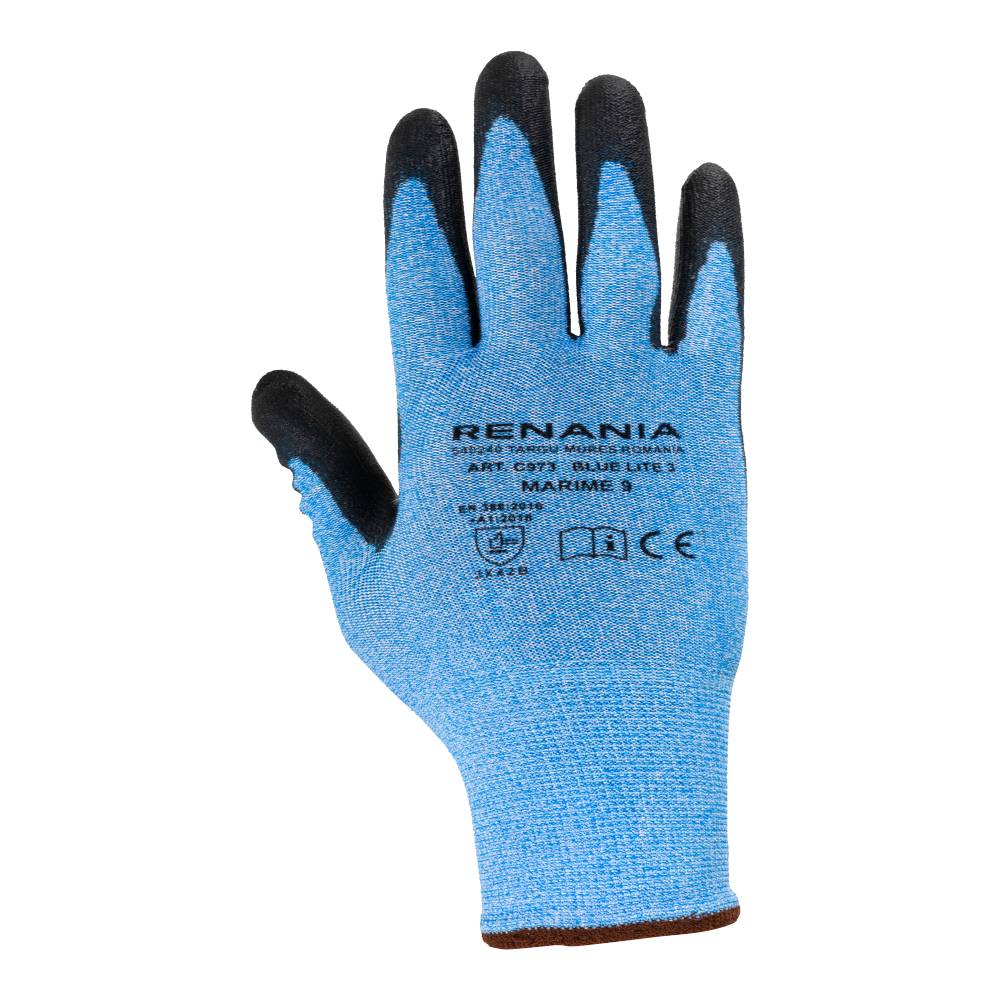 Manusi de protectie la taiere New Blue Lite 3 categoria II, Renania, art.9C73 [2]