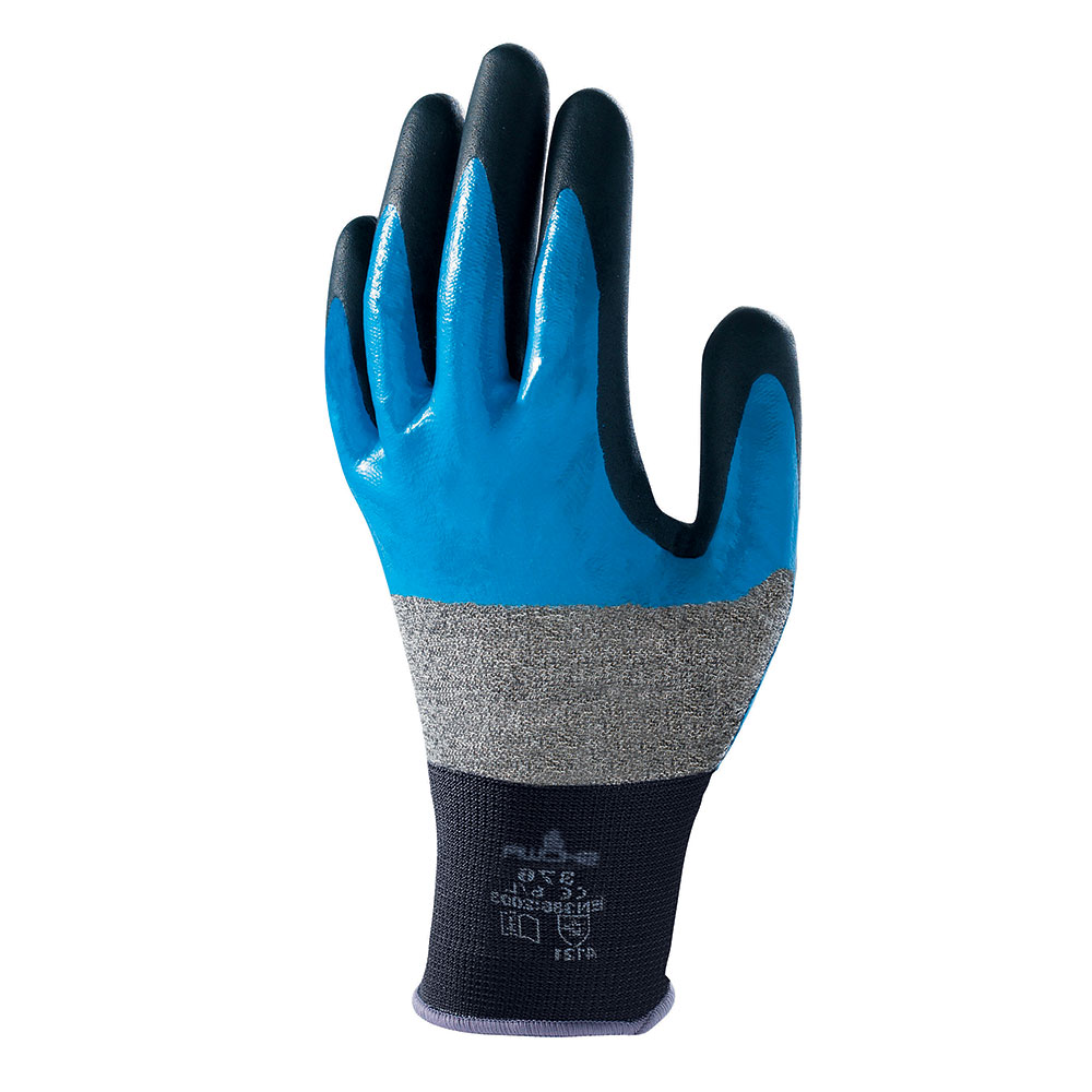 Manusi - Manusi de protectie mecanica Nitrile Foam Grip ¾ categoria II, Showa, art.C388