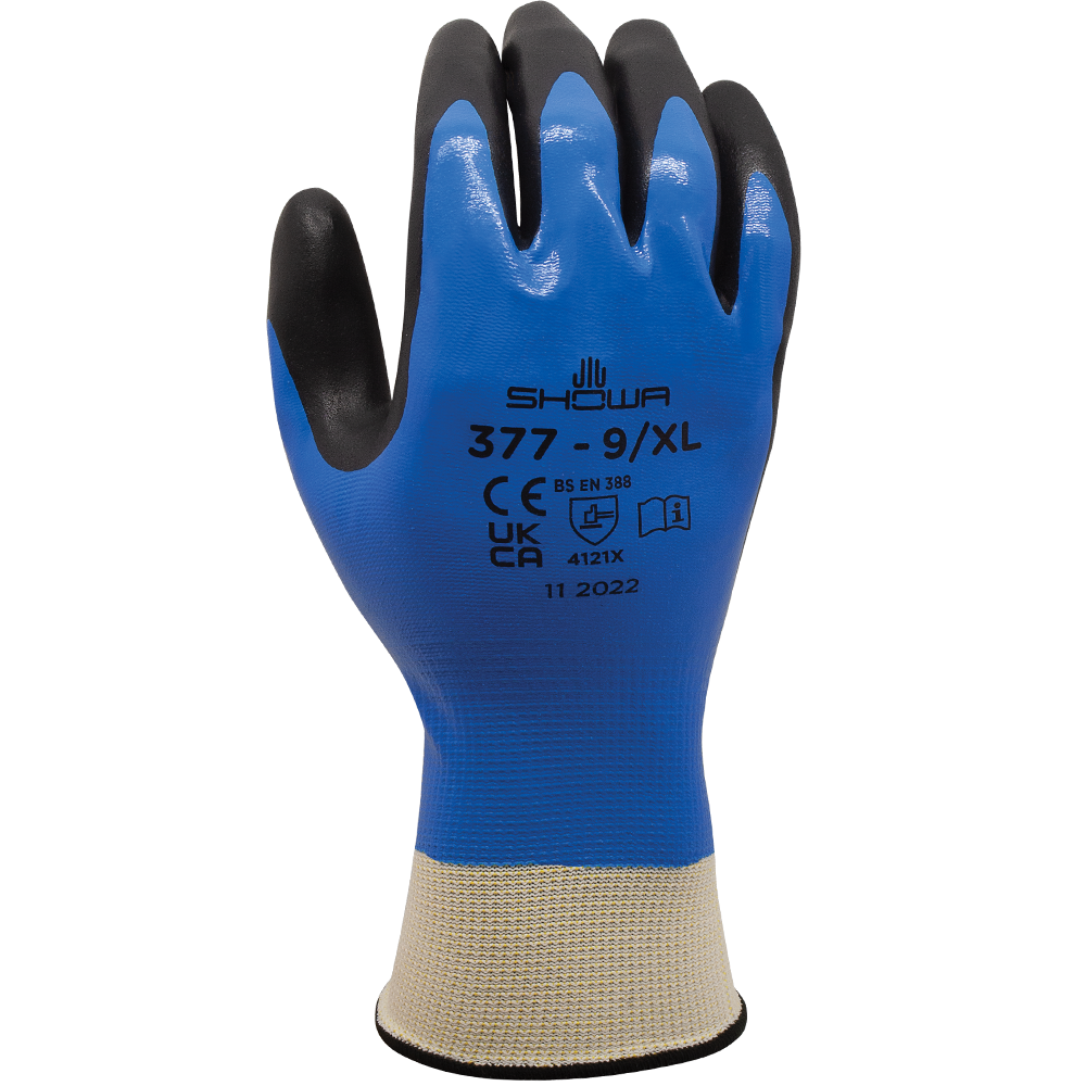 Manusi - Manusi de protectie mecanica Nitrile Foam Grip T categoria II, Showa, art.C389
