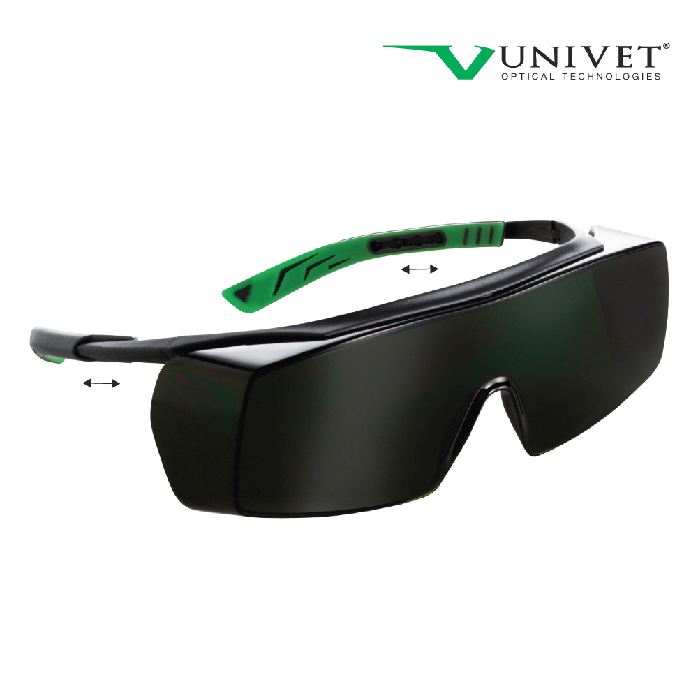 Protectie vizuala - Ochelari de sudura cu lentile fumurii 5X7 X-Generation, Univet, art.D964 (8105)