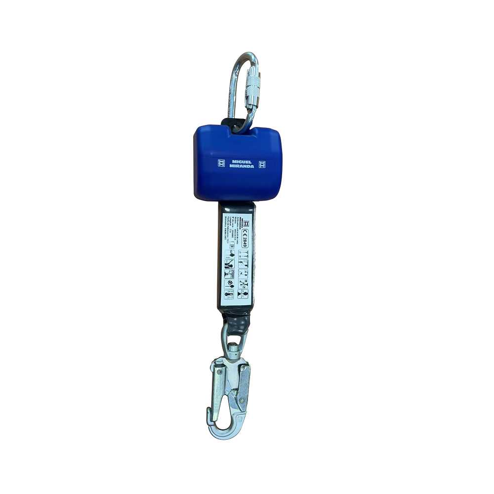 Lucru la Inaltime - Opritor de cadere cu chinga retractabila Mira Block, art.1G56