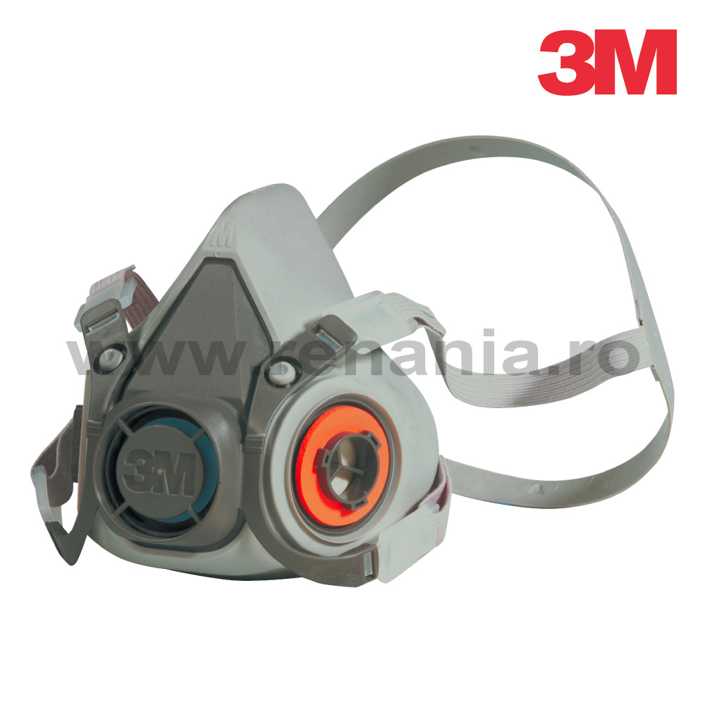 Semimasca cu filtre interschimbabile de protectie respiratorie reutilizabila, 3M, art.D714 (6300) [1]
