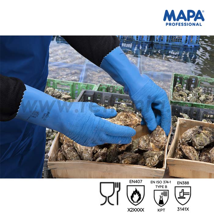 Manusi de protectie chimica Harpon categoria III, art.C751 [4]