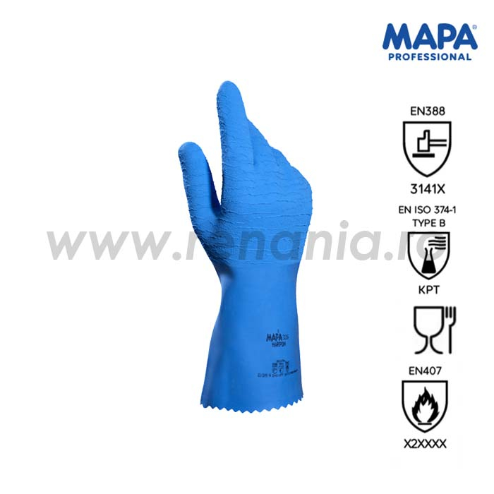 Manusi de protectie chimica Harpon categoria III, art.C751 [2]