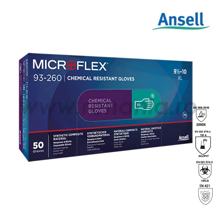 Manusi de unica folosinta Microflex categoria III, art.C658 [3]