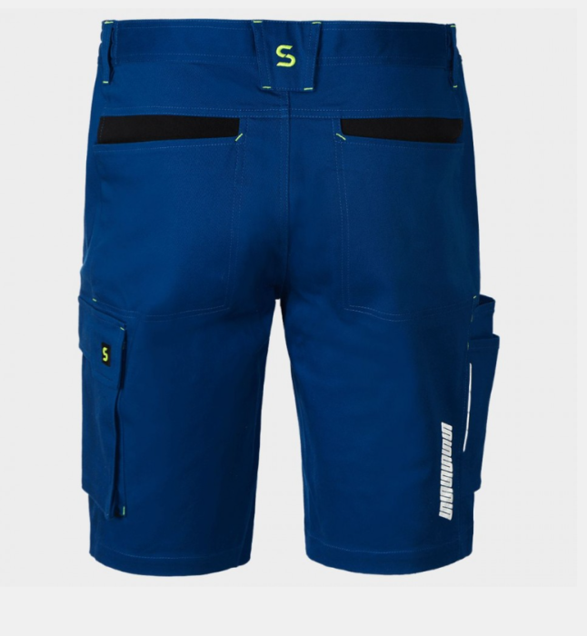 Pantaloni scurți de lucru MELBOURNE STRETCH SPECIAL ROYAL BLUE/BLACK [2]