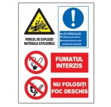 Articole Tehnice - Tablite avertizare A3 -