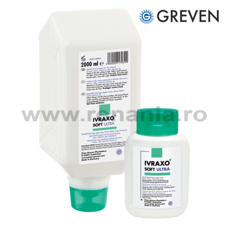 Curatenie si igiena - Agent special de curatare Ivraxo Soft Ultra, 2000 ml, art.F015