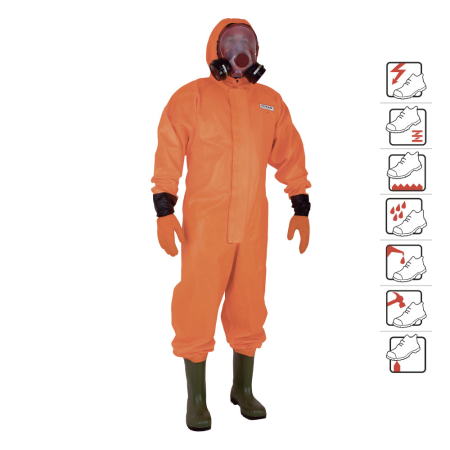 Cizme de protectie - Combinezon de protectie cu cizme S5 integrate Overall, art.A413