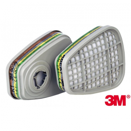 Protectie Respiratorie - Filtru vapori organici art.6059 (3M)