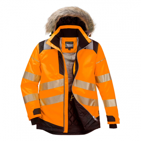 Reflectorizante - Jacheta Parka de Iarna Hi-Vis - PW369