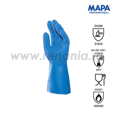 Manusi de protectie chimica Harpon categoria III, art.C751 [2]