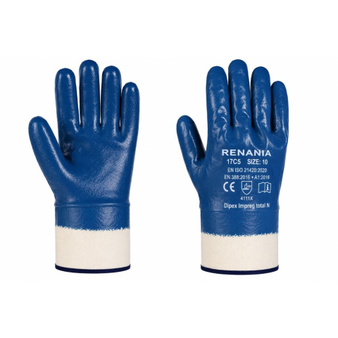 Manusi tricot impregnat - Manusi de protectie mecanica Dipex Impreg Total N, categoria II, Renania, art.17C5
