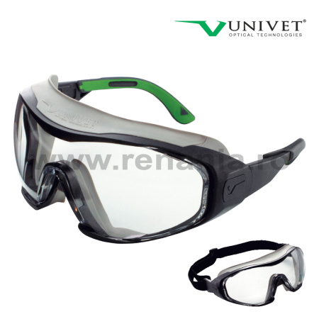 Ochelari - Ochelari de protectie tip goggle 6X1, Univet, art.D254 (2685)