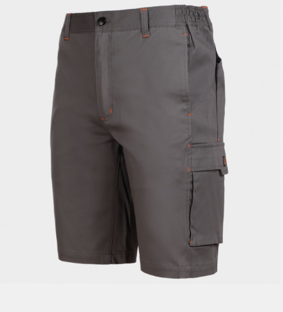 Pantaloni scurți de lucru MELBOURNE STRETCH GREY/BLACK [2]