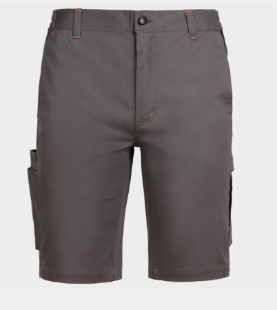 Imbracaminte - Pantaloni scurți de lucru MELBOURNE STRETCH GREY/BLACK