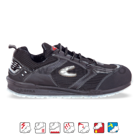 Pantofi de protectie - Pantofi cu bombeu Petri S1P SRC, Cofra, art.2A32 78450-002