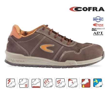 Incaltaminte - Pantofi cu bombeu Yashin S3 SRC, Cofra, art.19A3 78500-000