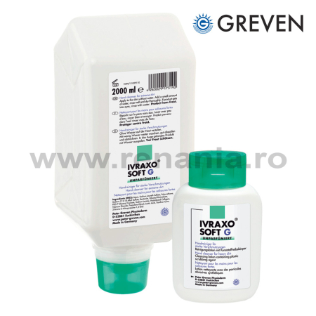 Curatenie si igiena - Pasta de curatat mainile Ivraxo Soft G, 2000 ml, art.F005