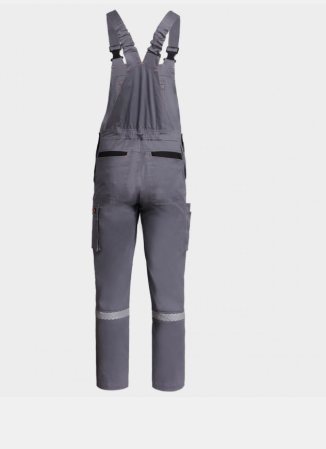 Salopetă de lucru MELBOURNE STRETCH GREY/BLACK [1]