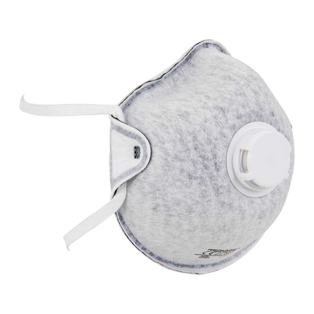 Semimasca de protectie respiratorie tip cupa cu supapa si filtru carbon FFP2, Renania, art.8D28 [1]
