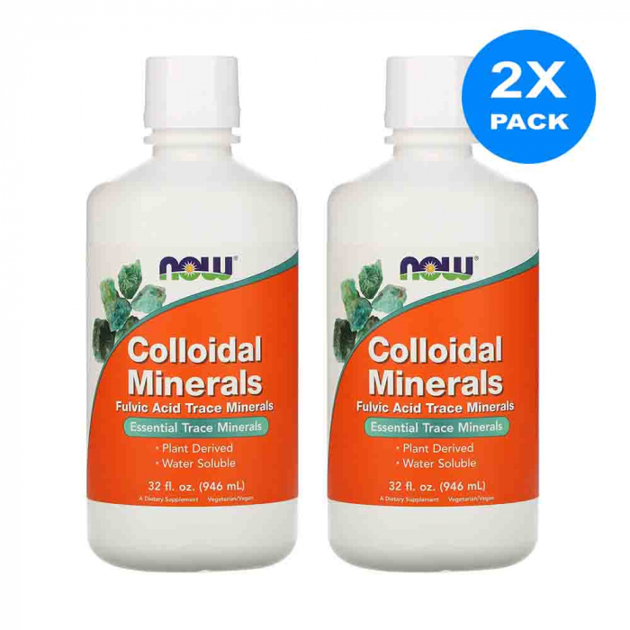 Colloidal Minerals Liquid, (Minerale Coloidale), Now Foods, 946ml