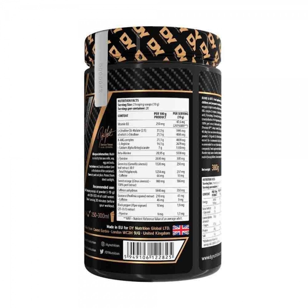 Blood & Guts Preworkout, Dorian Yates Nutrition, 380g Blood & Guts Preworkout, Dorian Yates Nutrition, 380g