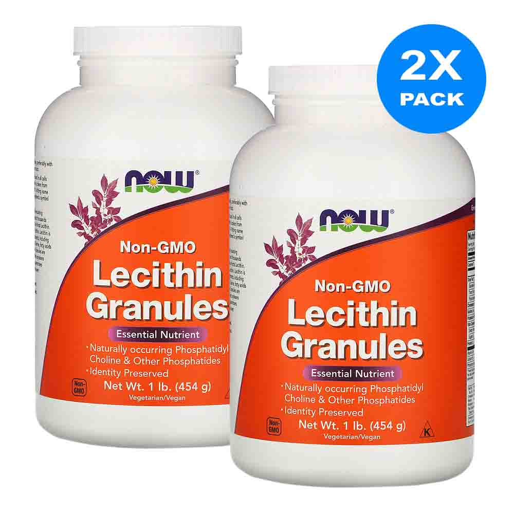 Lecithin Granules (Lecitina Granule), Now Foods, 454g